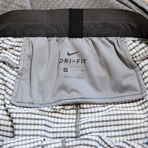 Nike Phenom Elite Knit Pants Dri-Fit Dark Smoke Zip Ankle Men's Size XL - Picture 6 of 10